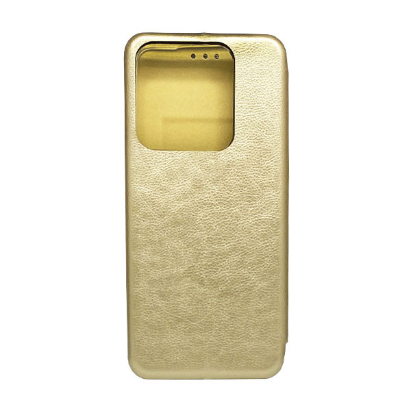 Чехол книжка Kira Slim Shell для Xiaomi Redmi 9с/10a Gold Perforation NEW