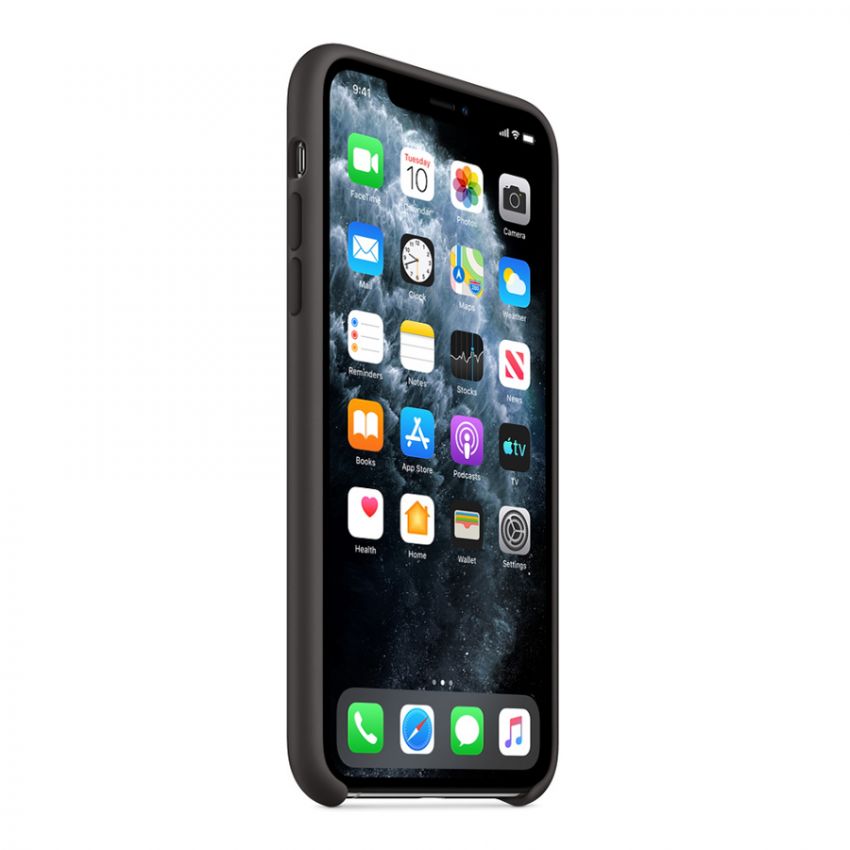 Чехол Soft Touch для Apple iPhone 11 Pro Max Black