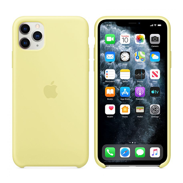 Чехол Soft Touch для Apple iPhone 11 Pro Max Mellow Yellow