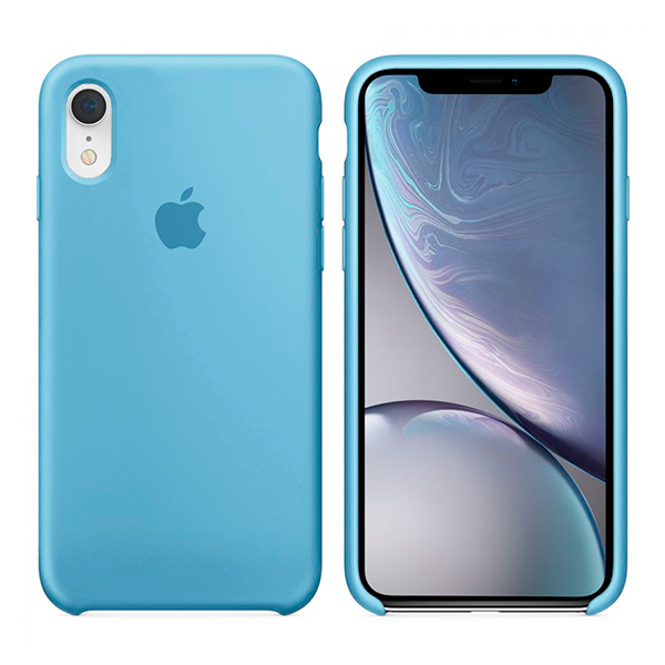 Чехол Soft Touch для Apple iPhone XR Sky Blue