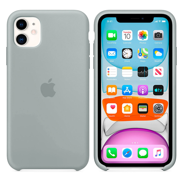 Чехол Soft Touch для Apple iPhone 11 Mist Blue