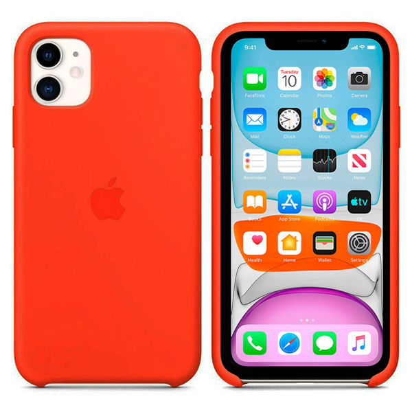 Чохол Soft Touch для Apple iPhone 11 Nectarine