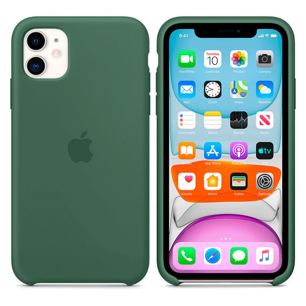 Чехол Soft Touch для Apple iPhone 11 Pine Green