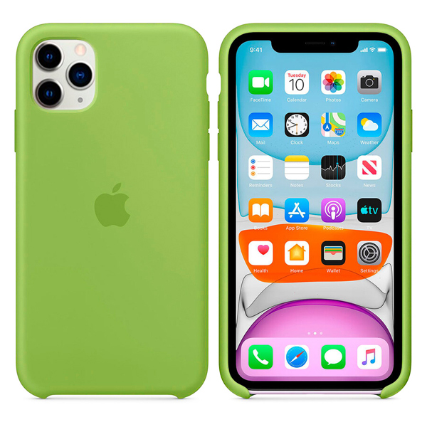 Чехол Soft Touch для Apple iPhone 11 Pro Max Avocado