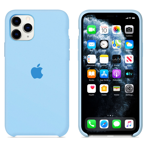 Чехол Soft Touch для Apple iPhone 11 Pro Light Blue