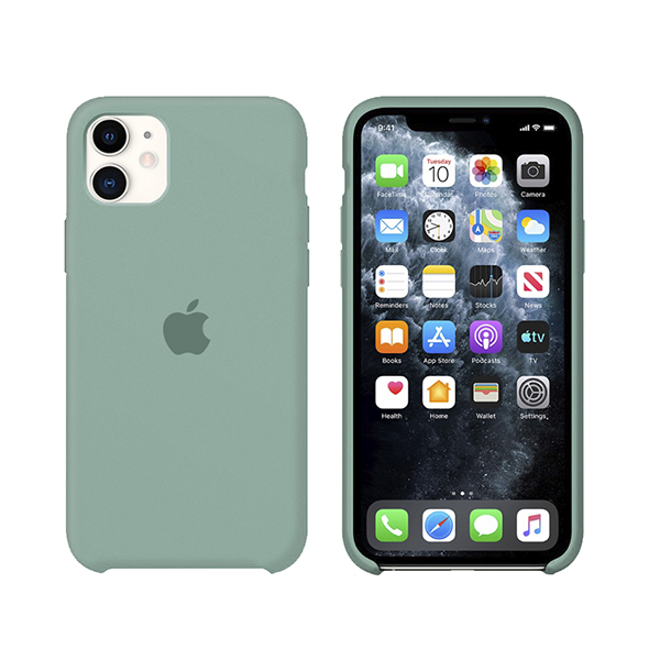 Чехол Soft Touch для Apple iPhone 11 Gem Green