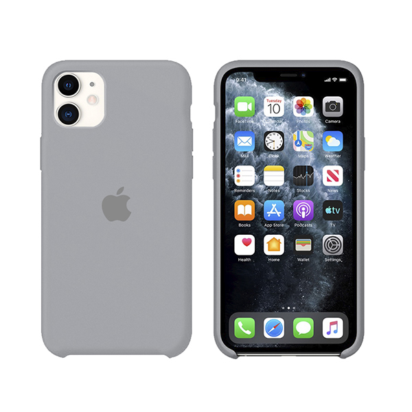 Чехол Soft Touch для Apple iPhone 11 Gray Blue