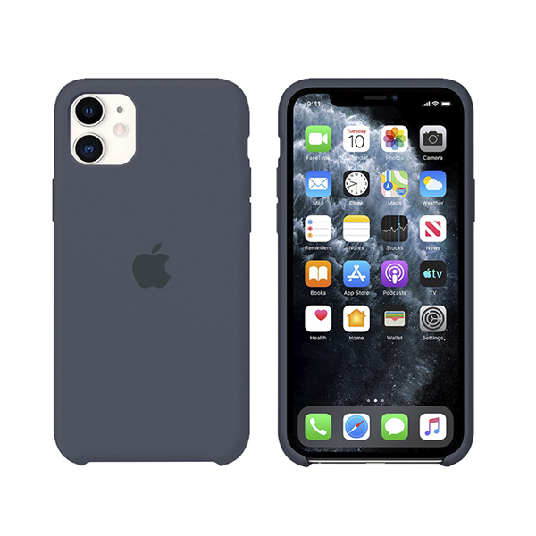 Чехол Soft Touch для Apple iPhone 11 Lavender Gray