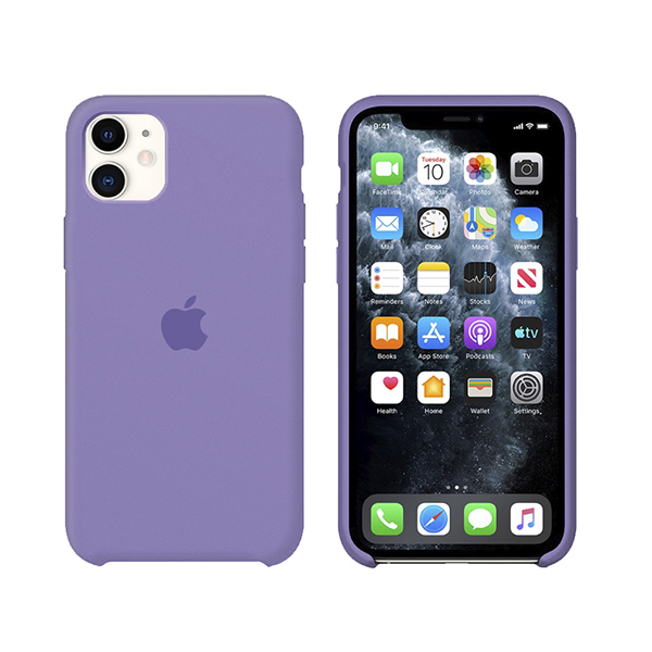 Чехол Soft Touch для Apple iPhone 11 Lilac Cream