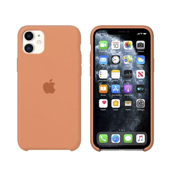 Чехол Soft Touch для Apple iPhone 11 Peach