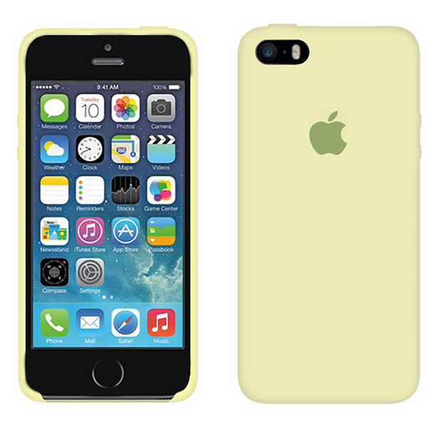 Чохол Soft Touch для Apple iPhone 5/5S Beige