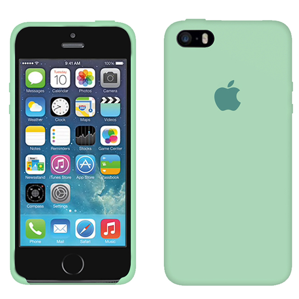 Чехол Soft Touch для Apple iPhone 5/5S Gem Green