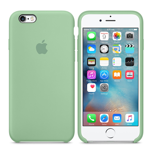 Чехол Soft Touch для Apple iPhone 6/6S Mint