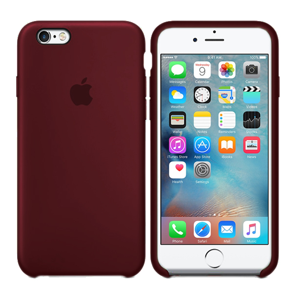 Чехол Soft Touch для Apple iPhone 6 Plus Rose Red