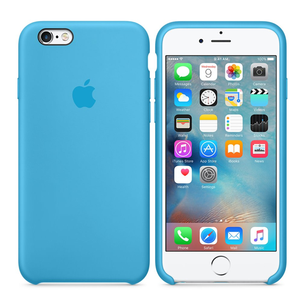 Чехол Soft Touch для Apple iPhone 6 Plus Sky Blue