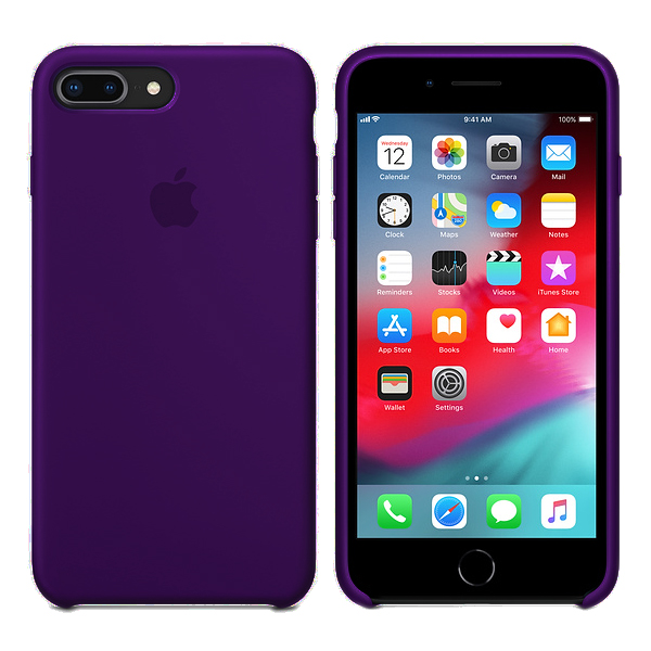 Чохол Soft Touch для Apple iPhone 8 Plus Deep Purple