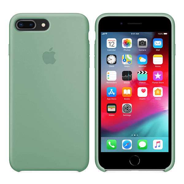 Чехол Soft Touch для Apple iPhone 8 Plus Gem Green