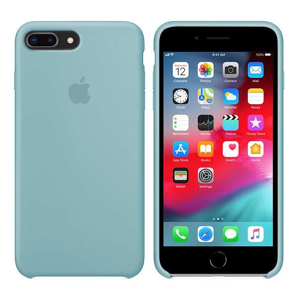 Чехол Soft Touch для Apple iPhone 7 Plus Light Blue