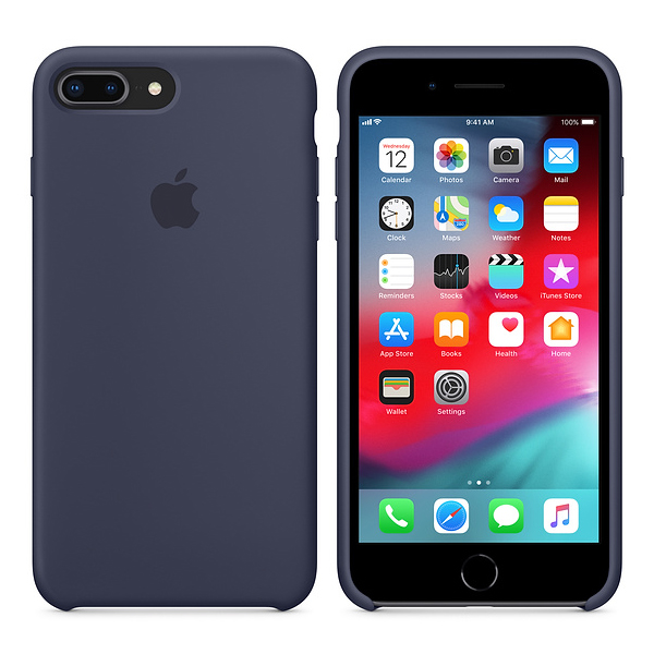 Чехол Soft Touch для Apple iPhone 8 Plus Midnight Blue