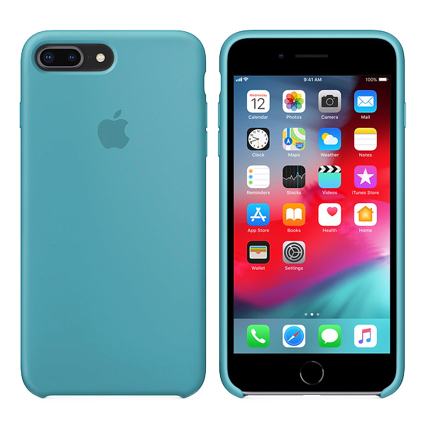 Чехол Soft Touch для Apple iPhone 7 Plus Sky Blue