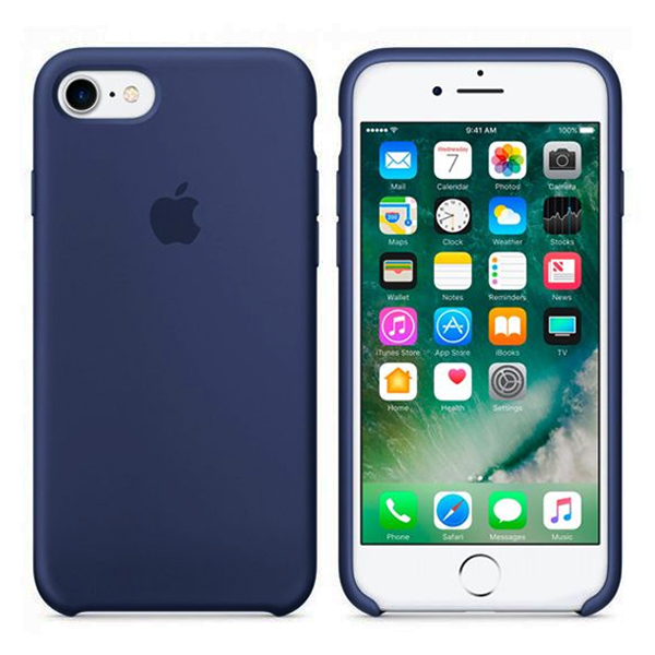 Чехол Soft Touch для Apple iPhone 7  Sea Blue