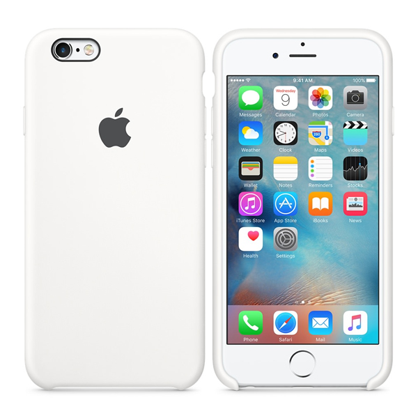 Чехол Soft Touch для Apple iPhone 6/6S White