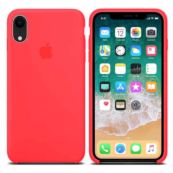 Чехол Soft Touch для Apple iPhone XR Bright Pink