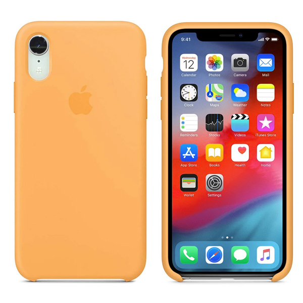 Чехол Soft Touch для Apple iPhone XR Grapefruit