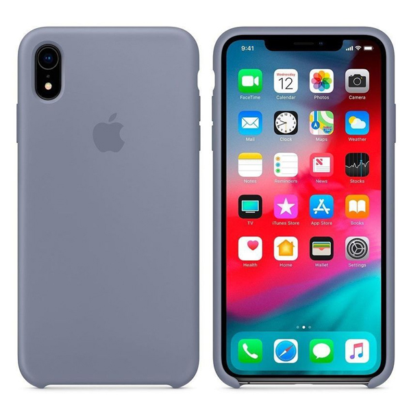 Чехол Soft Touch для Apple iPhone XR Gray Blue