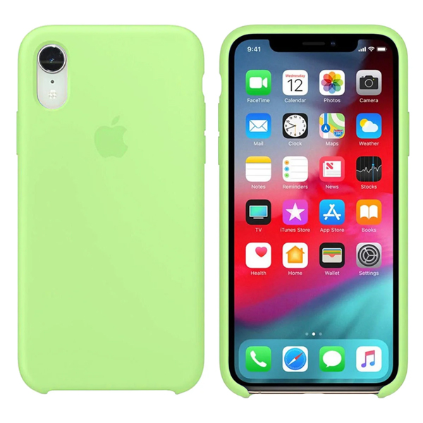 Чехол Soft Touch для Apple iPhone XR Mint