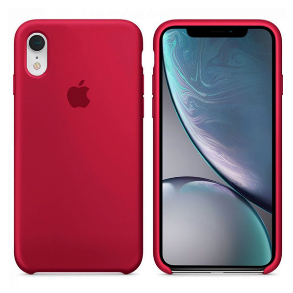 Чехол Soft Touch для Apple iPhone XR Pomegranate