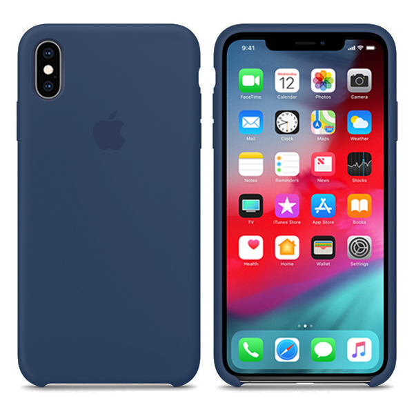 Чехол Soft Touch для Apple iPhone XS Max Alaskan Blue