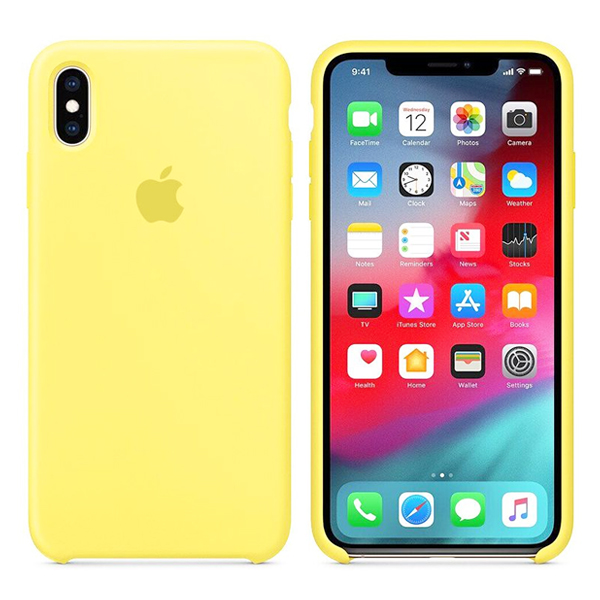 Чохол Soft Touch для Apple iPhone X/XS Canary Yellow