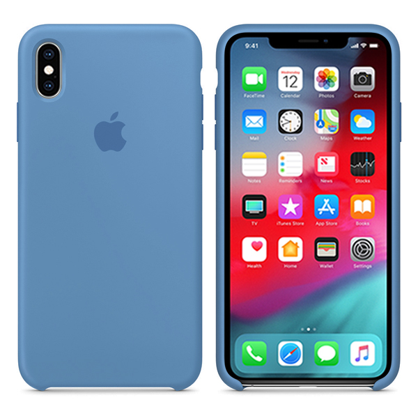 Чехол Soft Touch для Apple iPhone XS  Max Cornflower