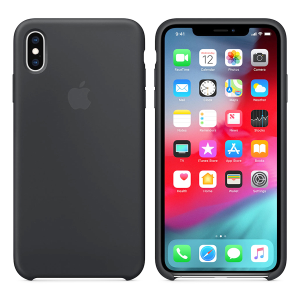 Чехол Soft Touch для Apple iPhone X/XS Dark Gray