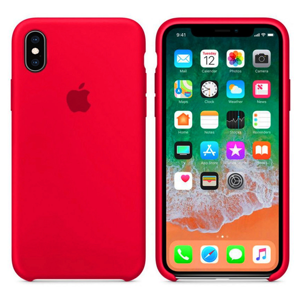 Чехол Soft Touch для Apple iPhone X/XS Firefly Rose