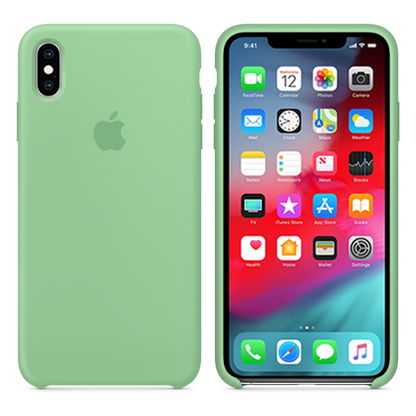 Чехол Soft Touch для Apple iPhone XS  Max Gem Green