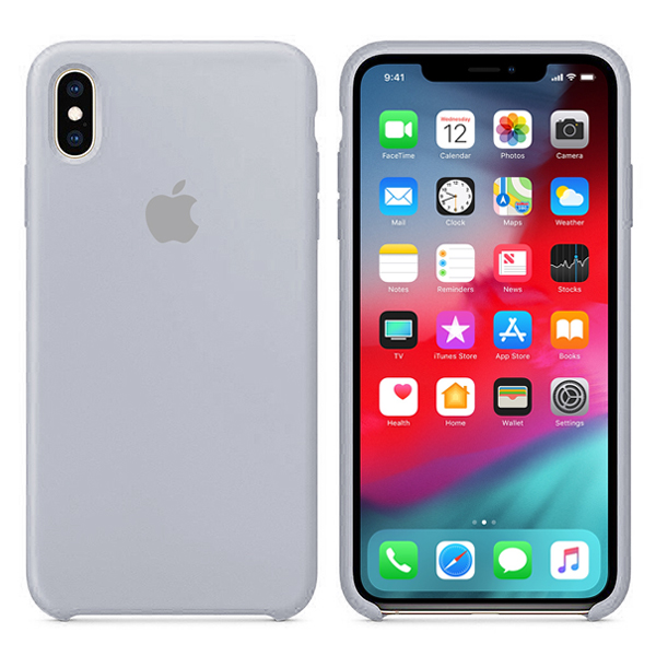 Чехол Soft Touch для Apple iPhone XS  Max Gray Blue