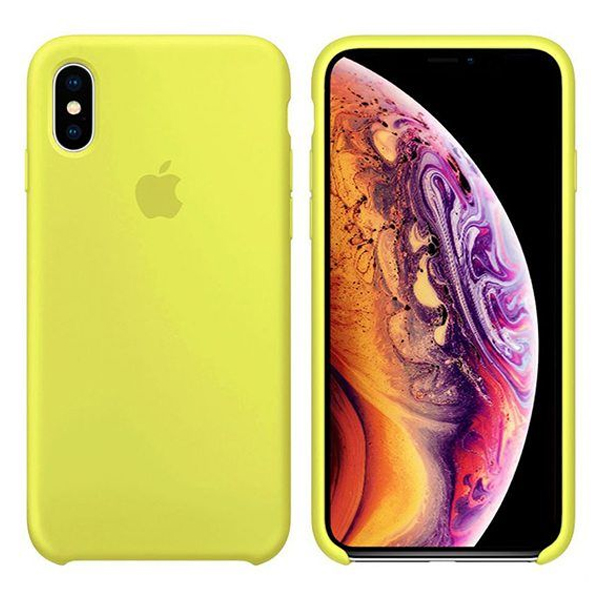 Чехол Soft Touch для Apple iPhone X Lemonade