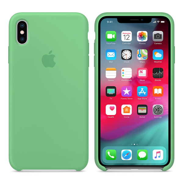 Чехол Soft Touch для Apple iPhone XS  Max Marine Green