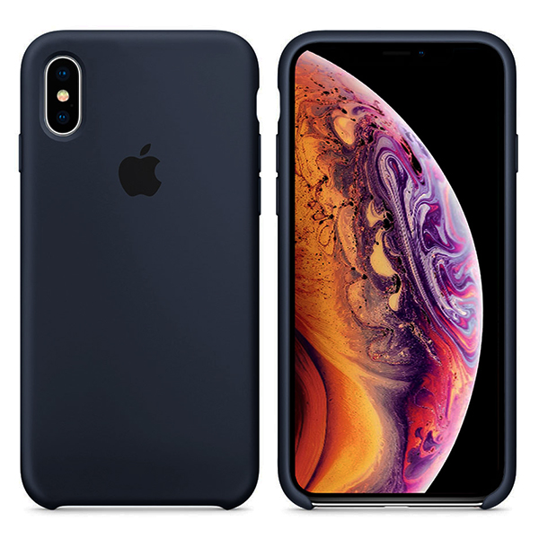 Чохол Soft Touch для Apple iPhone XS Max Midnight Blue (Original)