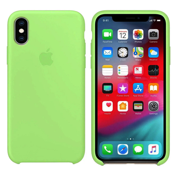 Чехол Soft Touch для Apple iPhone X/XS Mint