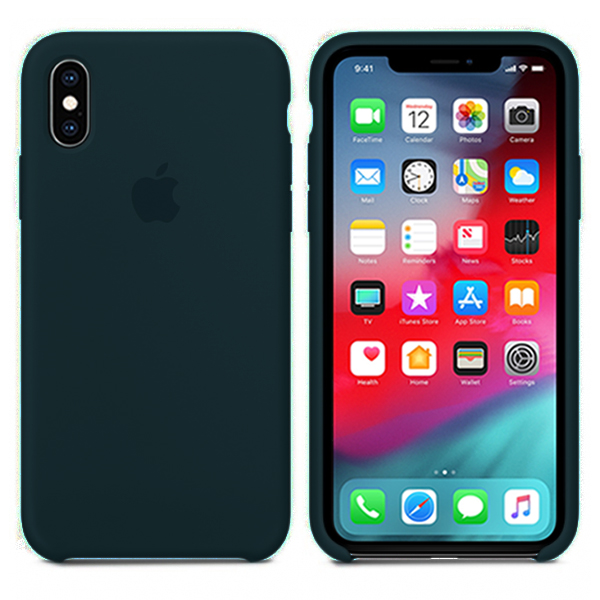 Чехол Soft Touch для Apple iPhone X/XS Mist Blue