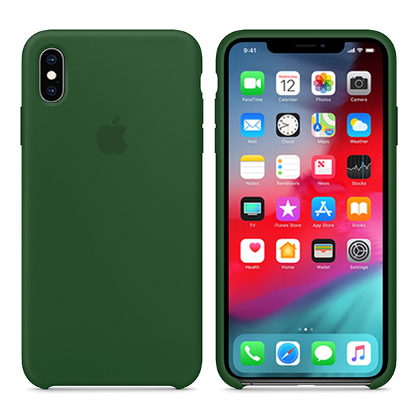 Чехол Soft Touch для Apple iPhone X/XS Pine Green