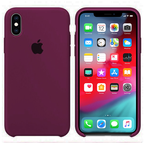 Чехол Soft Touch для Apple iPhone XS Max Purple