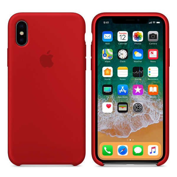 Чохол Soft Touch для Apple iPhone XS Max Red (Original)