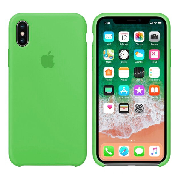 Чехол Soft Touch для Apple iPhone XS  Max Spearmint