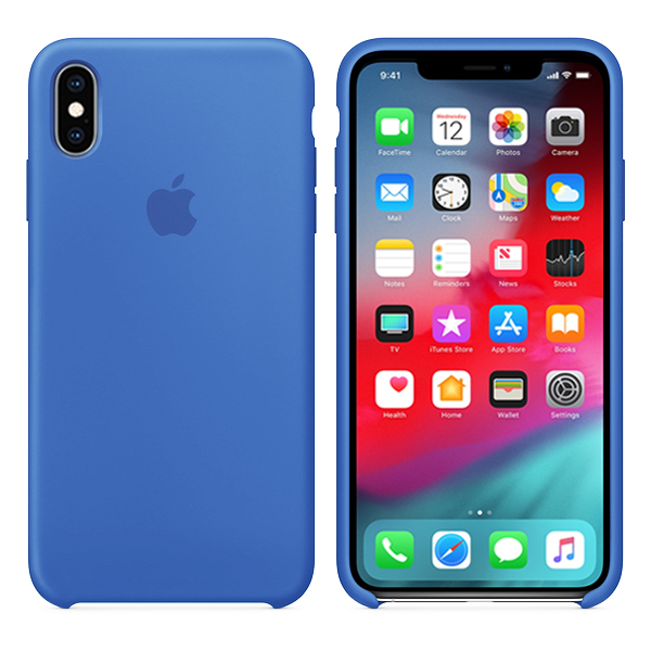 Чехол Soft Touch для Apple iPhone XS  Max Surf Blue