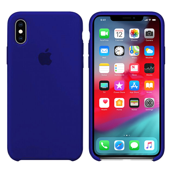 Чехол Soft Touch для Apple iPhone X/XS Ultra Blue