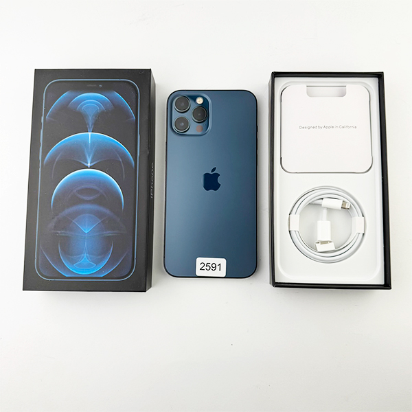 Apple iPhone 12 Pro Max 128GB Pacific Blue Б/У №2591 (Стан 8/10)